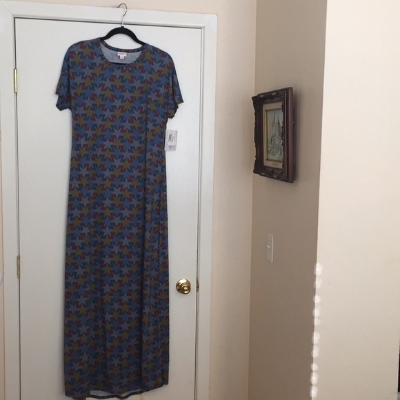 M LuLaRoe Maria Dress BB11 863 - Picture 1 of 5
